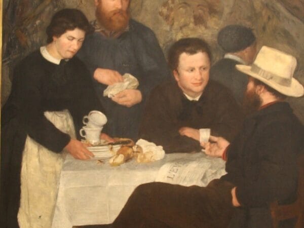 Mother Anthony's Tavern - Pierre-Auguste Renoir 1866